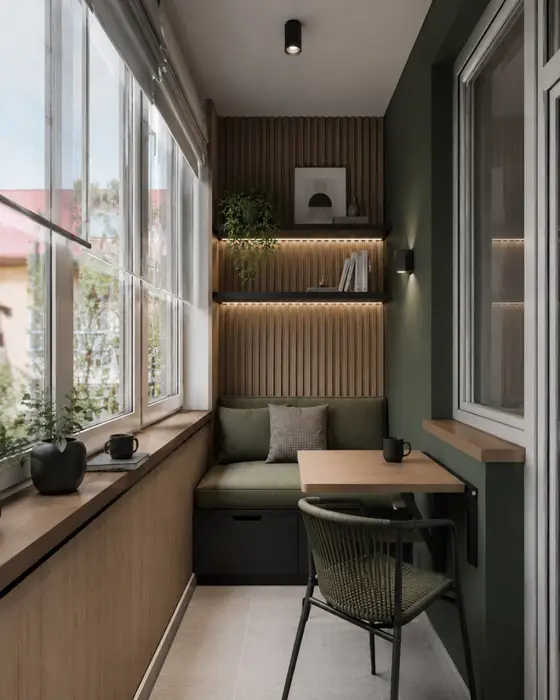 Inspirace pro balkon nebo lodžii – ukázka 9