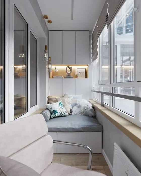 Inspirace pro balkon nebo lodžii – ukázka 11