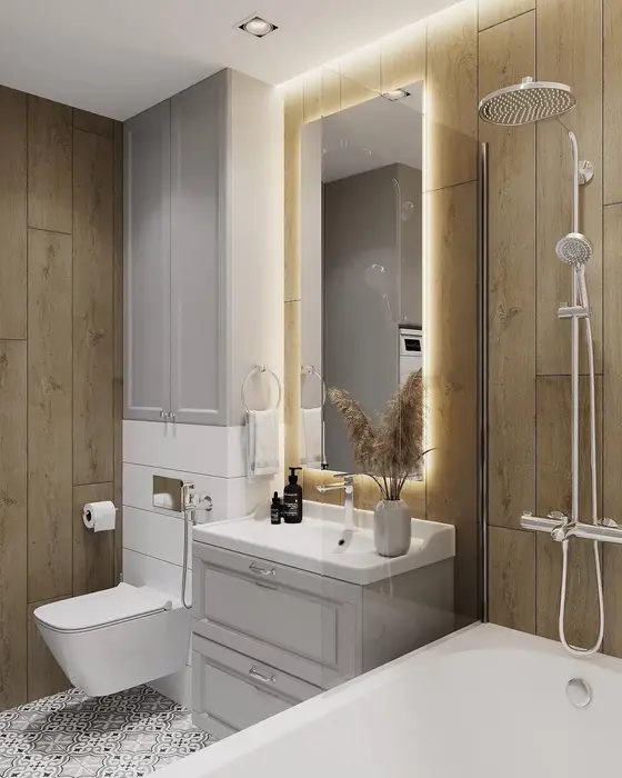 Inspirace pro rekonstrukci koupelny – ukázka 7