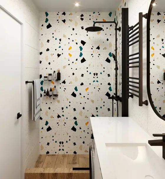 Inspirace pro rekonstrukci koupelny – ukázka 58