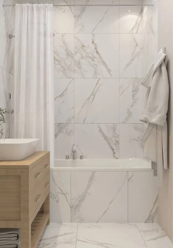Inspirace pro rekonstrukci koupelny – ukázka 59