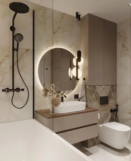 Inspirace pro rekonstrukci koupelny – ukázka 70