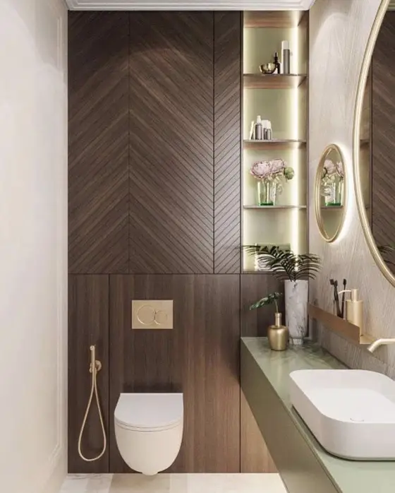 Inspirace pro rekonstrukci koupelny – ukázka 77