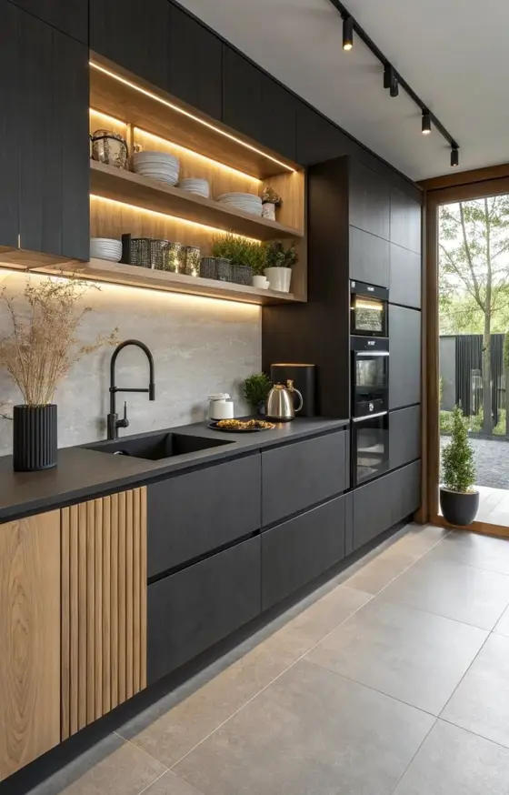 Inspirace pro rekonstrukci kuchyně – ukázka 135