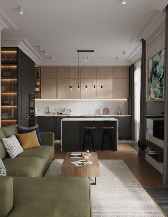 Inspirace pro rekonstrukci kuchyně – ukázka 137