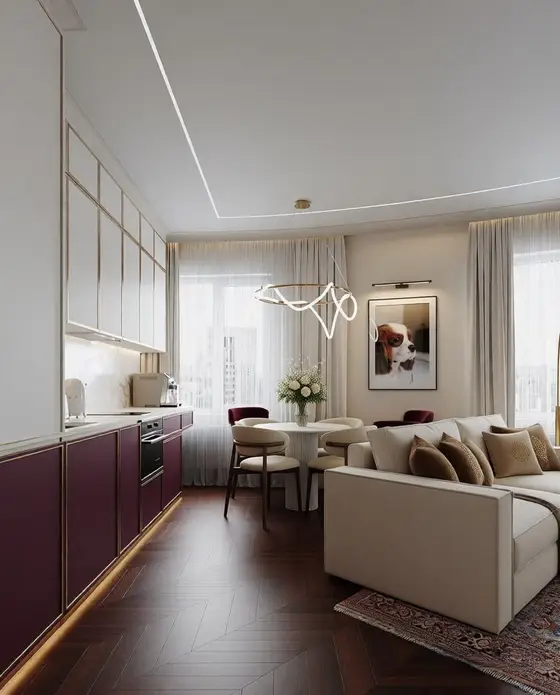 Inspirace pro rekonstrukci kuchyně – ukázka 143