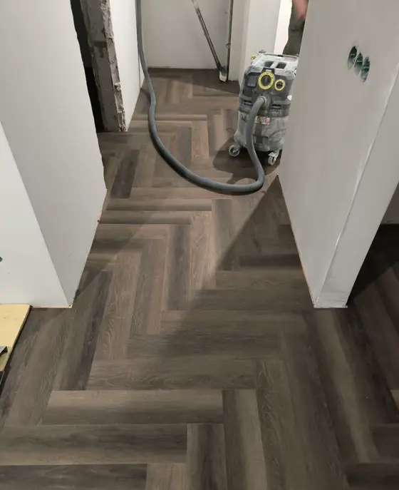 Pokládka podlahy z naší realizace – ukázka 4