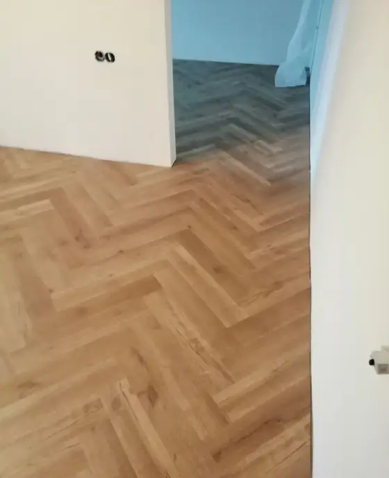Pokládka podlahy z naší realizace – ukázka 24