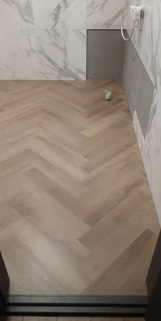 Pokládka podlahy z naší realizace – ukázka 83
